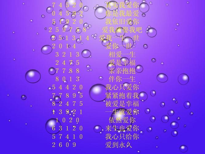 1507-1507愛情數(shù)字代表什么意思