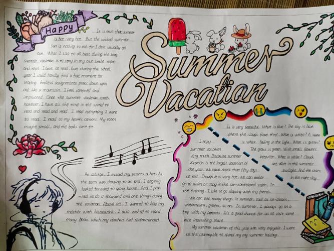 summervacation-summervacation手抄報(bào)