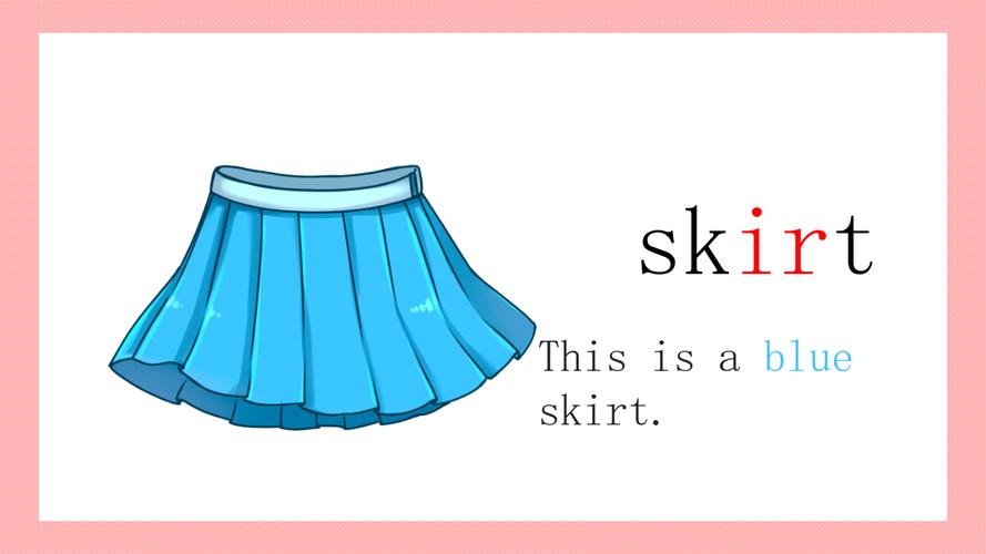 skirt-skirt造句