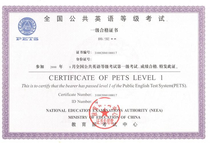 英語證書-英語證書有哪幾種